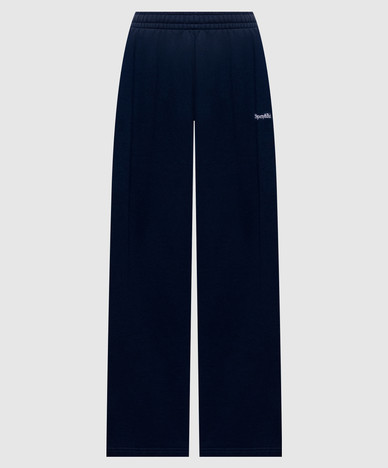 Pantalones deportivos azules con bordado del logo