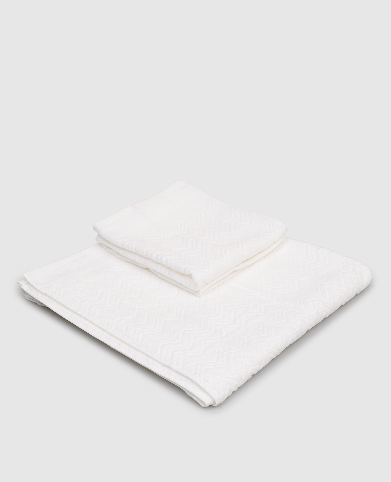

Chail white terry towel set Missoni Home