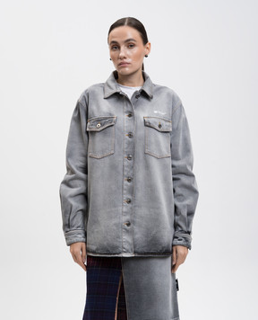 Off-White Gray Ink Arrow shirt 2YQ004F25DEN002