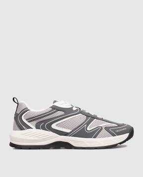 Trussardi Gray combination sneakers N069S001003NMNS10L76
