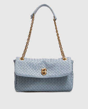 Bottega Veneta Madison blue leather bag 876648V6JG0