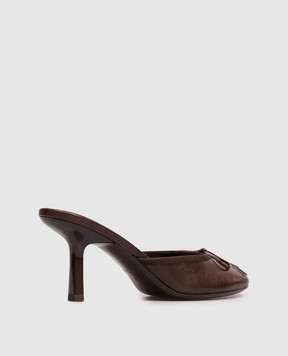 Max & Co Brown leather mules ZUCCA MCLZUCCA