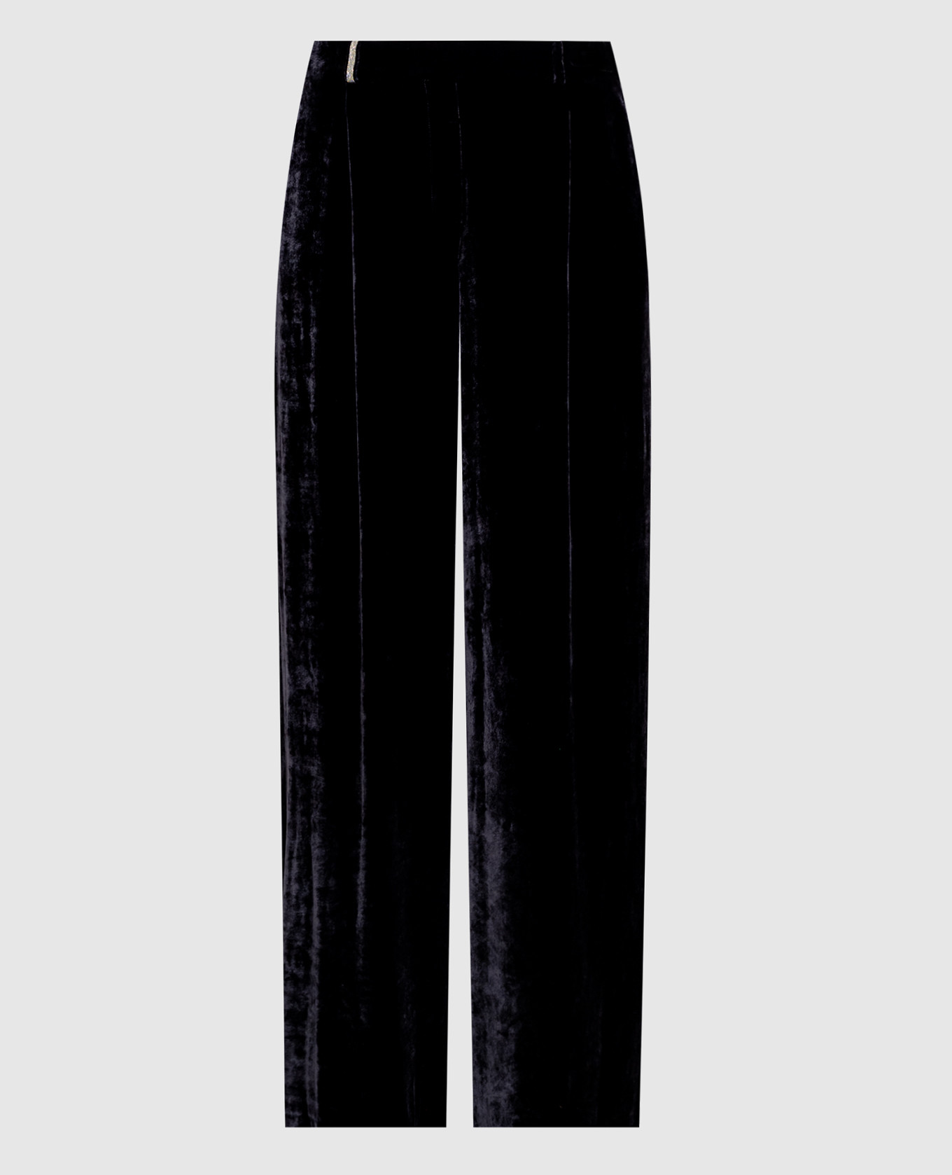 Blue velvet pants Peserico