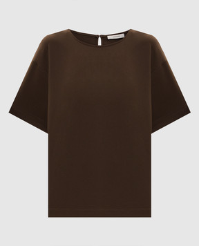 Asceno Talia brown top T035F25C323