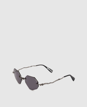 Kuboraum Grey Folding Sunglasses H44 KRSH44BBS000004Y