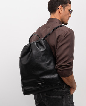 Givenchy Black Antigona leather backpack with logo BK50FJK1Y1