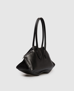Alexander McQueen Black Manta leather tote bag 8559971VDXA