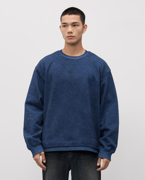 Juun.j Blue wool sweatshirt JC5941P04Q