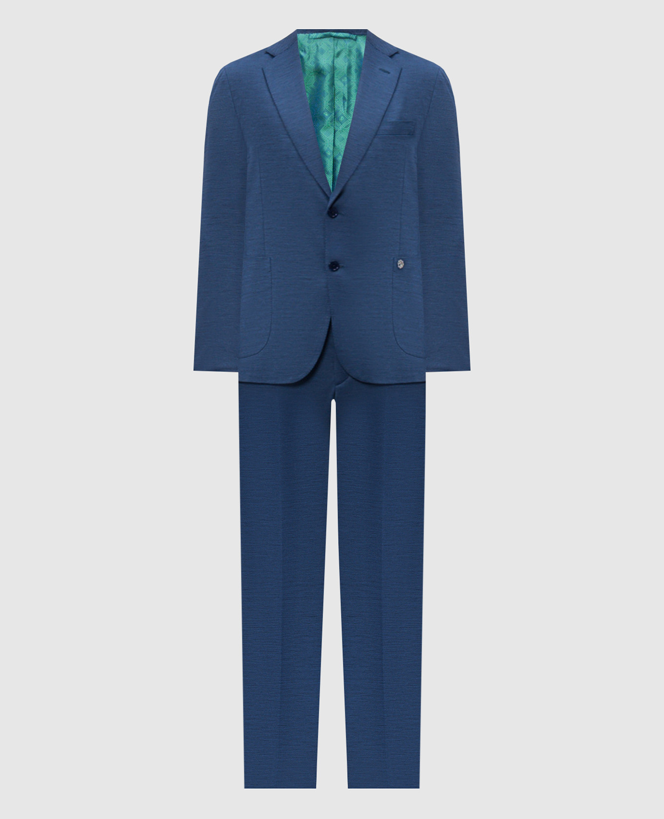 

Blue wool and silk suit Stefano Ricci