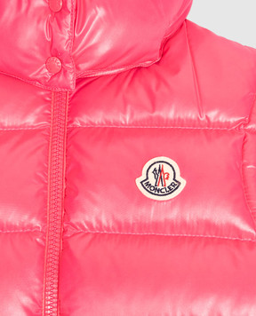 Moncler ENFANT Children's pink down vest L29541A00039597Z8