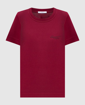 Givenchy Burgundy T-shirt BW70FJP7A7