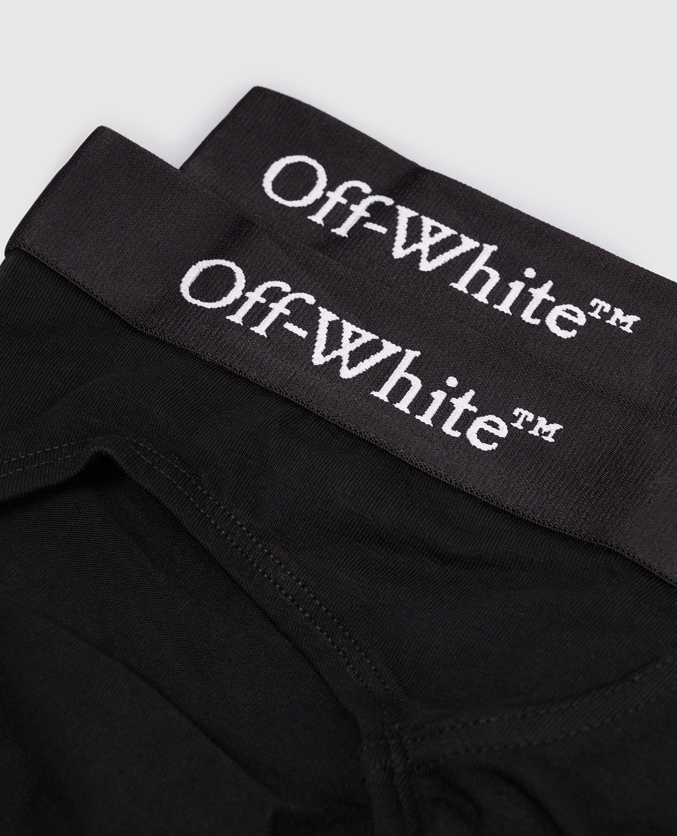 

Set of briefs with logo Off-White, Black