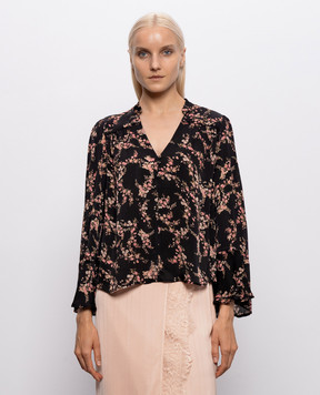 Twinset Black printed blouse 262TP2441