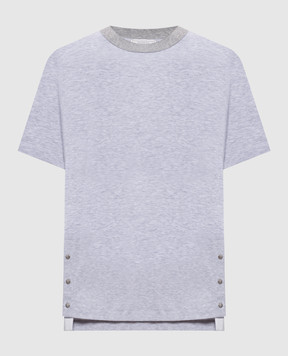 Peserico Grey melange T-shirt A06369J005635