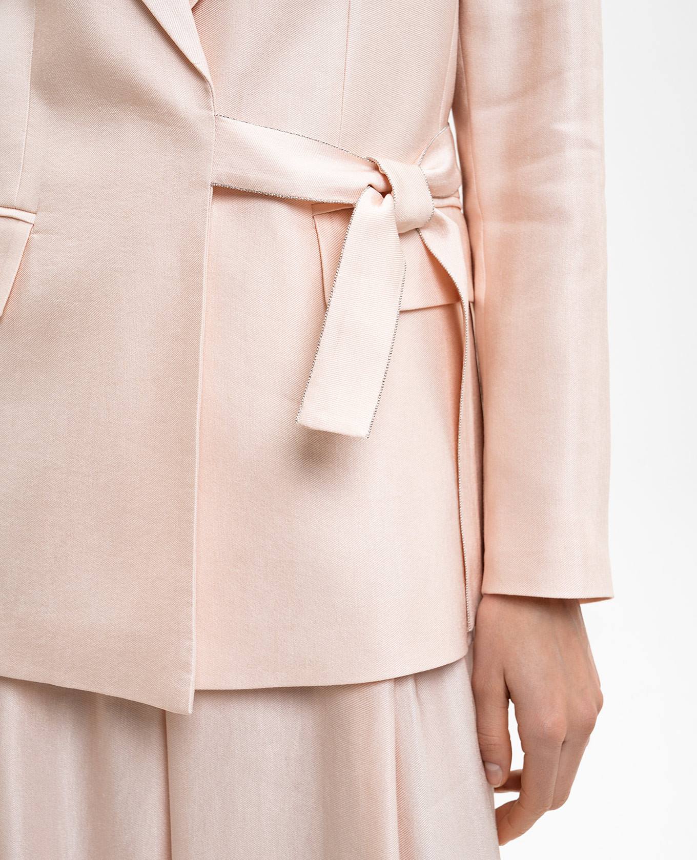 Pink jacket with linen Peserico 5