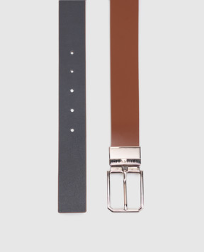 Trussardi Reversible leather belt B353B000046NMER01L60