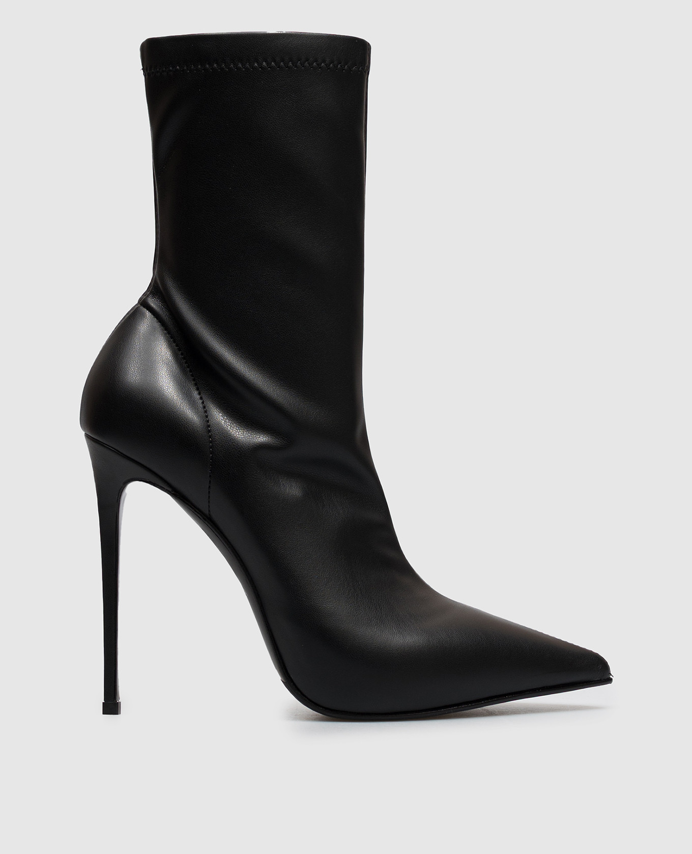 Black Eva ankle boots