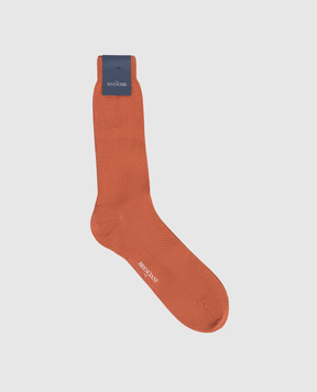 Bresciani Brown cotton socks MC014UN0006XX