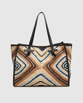 Gianni Chiarini Marcella woven logo tote bag BS6850COMMESIR