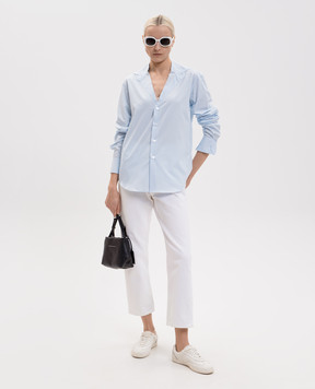 Maison Margiela MM6 Blue shirt S52DT0063M35480