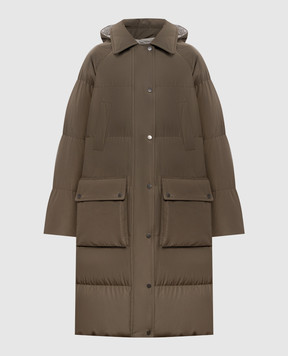 Brunello Cucinelli Brown down jacket MG5019946