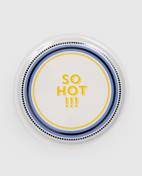 Bitossi Home So Hot White Porcelain Pizza Plate GST00004