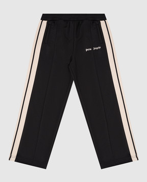 Palm Angels Children's black sweatpants PBCJ002S26FAB001
