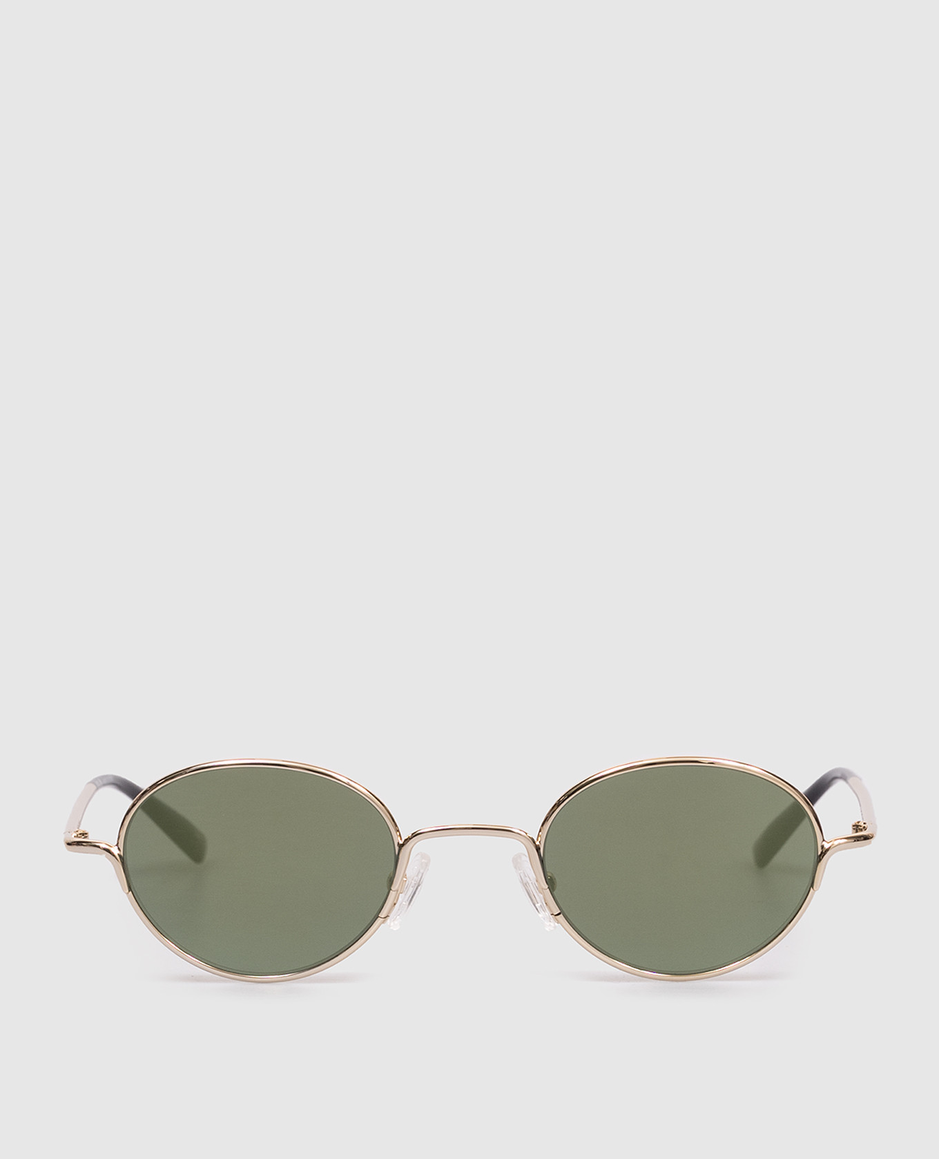 Gold mirrored sunglasses
