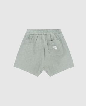 Dolce&Gabbana Children's green shorts L14Q07FU5YU