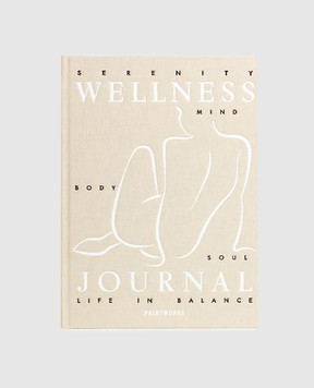 Printworks Beige undated weekly planner WELLNESS PW00709