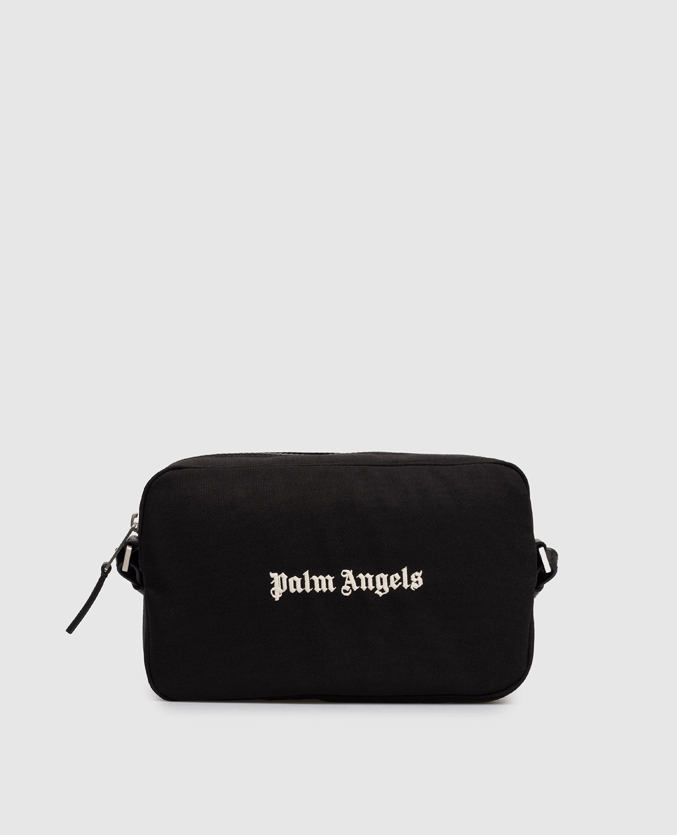 

Black bag with logo embroidery Palm Angels