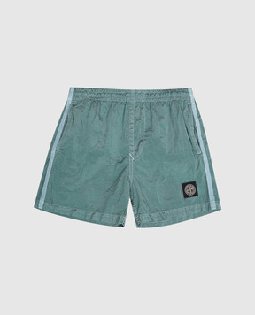 Stone Island Children's green swim shorts L1S16B100002S004314