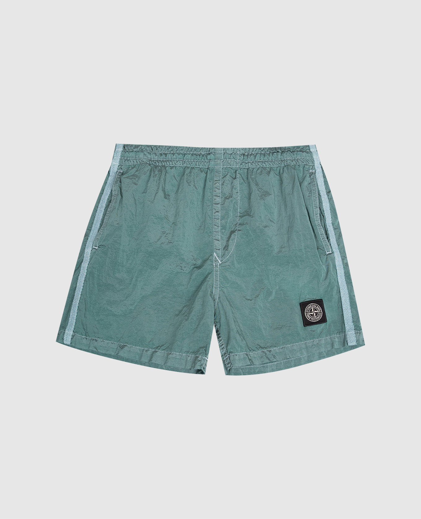 Children's green swim shorts