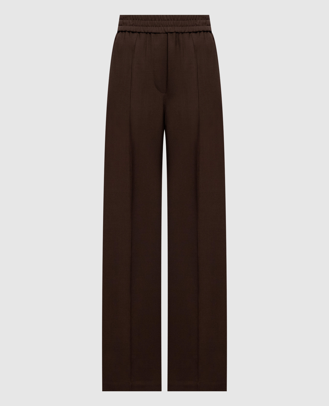 Brown wool pants