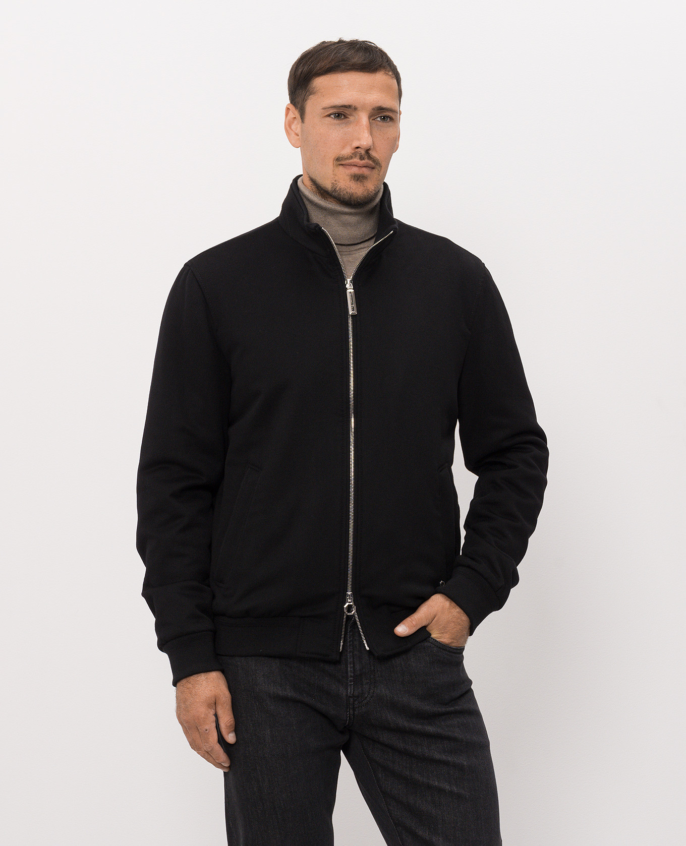 Black cashmere jacket Stefano Ricci 3