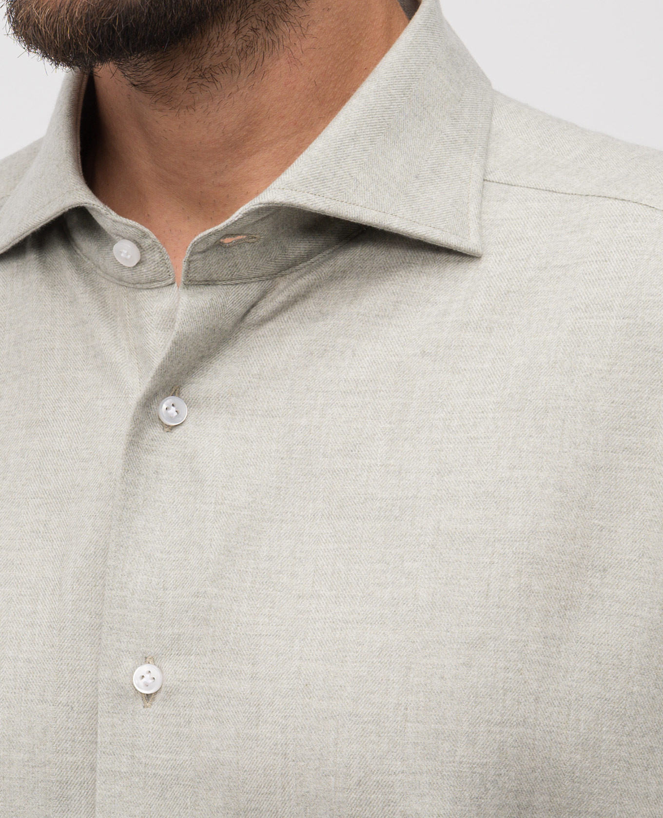 

Green cotton shirt Pini Parma