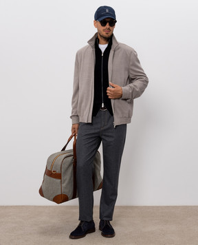 Brunello Cucinelli Gray wool jacket MV4676379