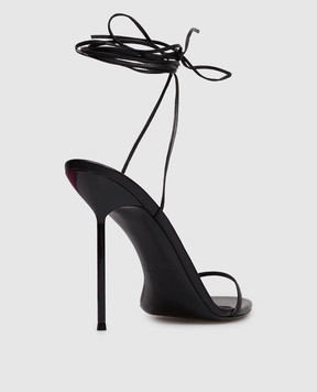 Paris Texas Lidia black leather sandals PX1936XNPP3
