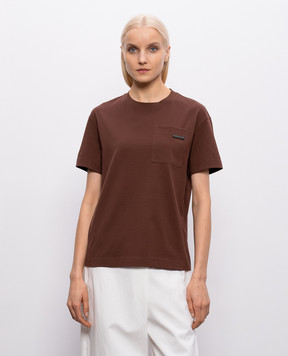 Brunello Cucinelli Brown T-shirt MPT81EC710