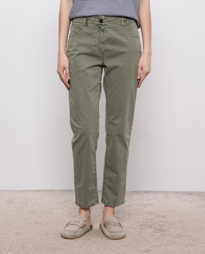Peserico Khaki pants P04977T302481
