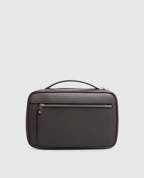 Brunello Cucinelli Brown leather Travel bag MWZNBU441