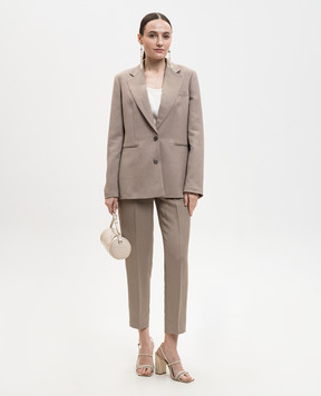 Peserico Beige jacket with linen A0120206668