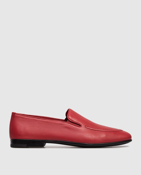 Stefano Ricci Red leather loafers UC38G2361NPS