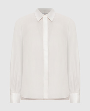Peserico Beige blouse with silk A06354B8372