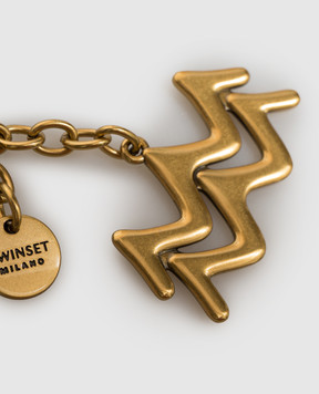 Twinset Golden Aquarius keychain 999TL8020