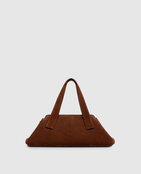 Marsell Brown suede bag Linea MB0487P024