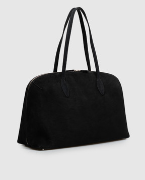 Toteme Black suede tote bag 252WAL0082LE0004
