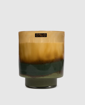 Onno Art Jane L candle with True Fig scent in a glass candle holder ON806TF