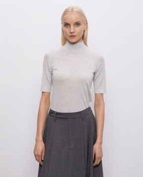 Brunello Cucinelli Gray top M13800004P