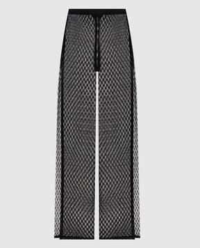 Missoni Black flared pants with lurex MC23SI00BR014R
